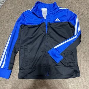 Adidas Kids Jacket in Blue and Black